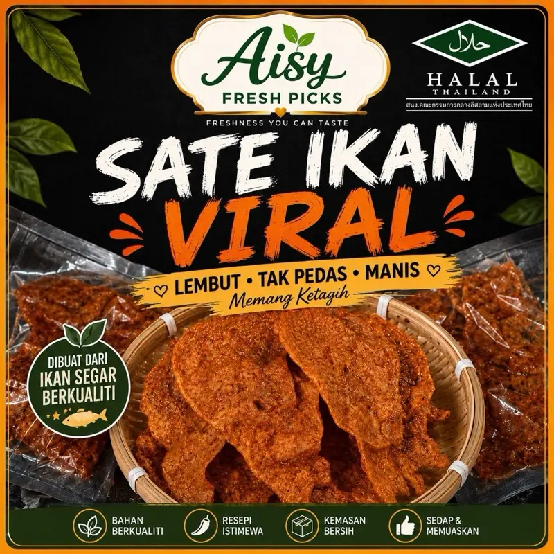Sate Ikan Pantai Timur